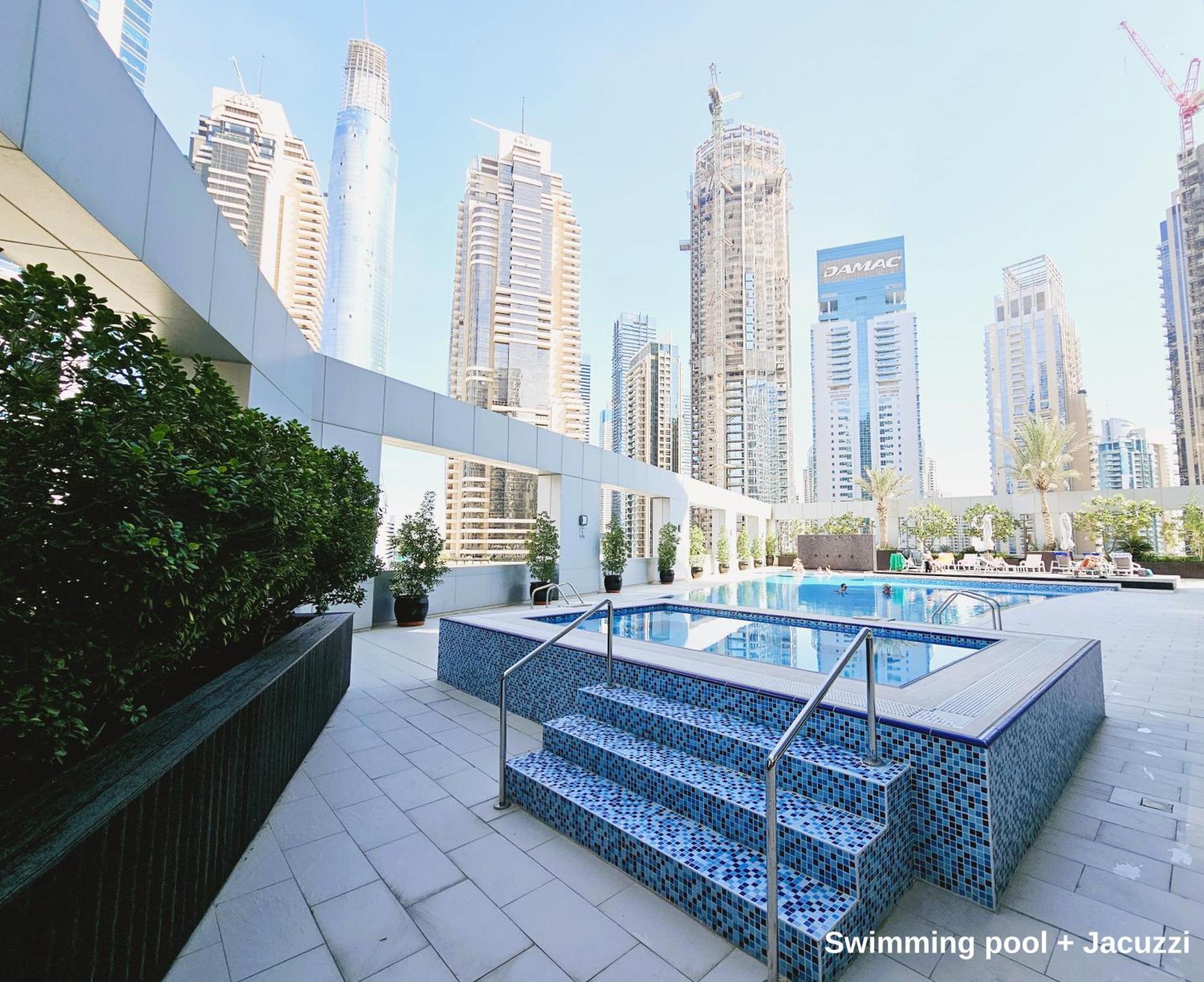 Jbr Beach & Marina Walk I Ain Dubai View I 1 Bdr Esterno foto