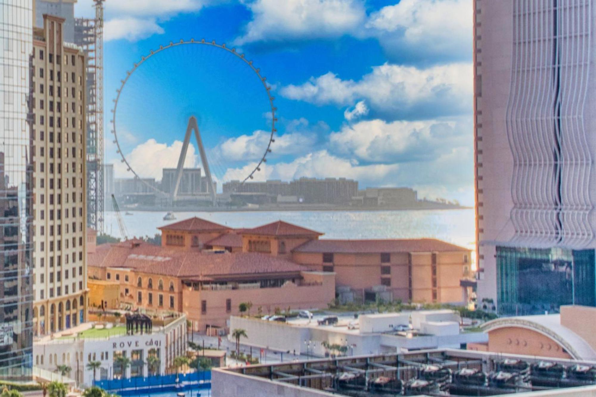 Jbr Beach & Marina Walk I Ain Dubai View I 1 Bdr Esterno foto