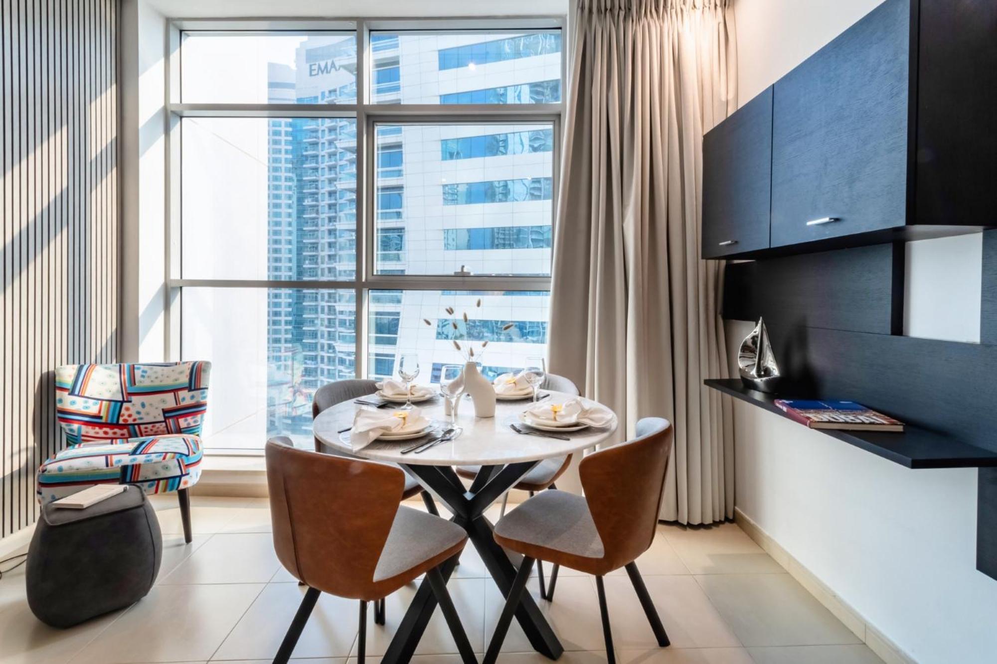 Jbr Beach & Marina Walk I Ain Dubai View I 1 Bdr Esterno foto