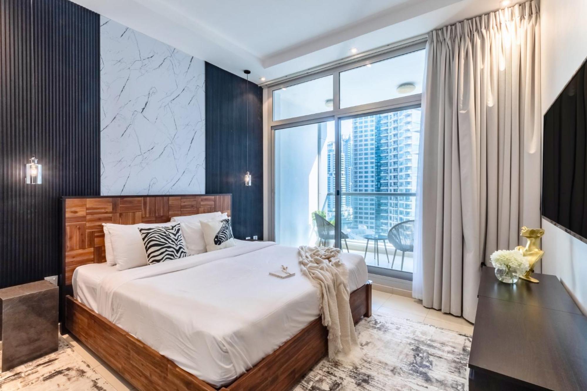 Jbr Beach & Marina Walk I Ain Dubai View I 1 Bdr Esterno foto