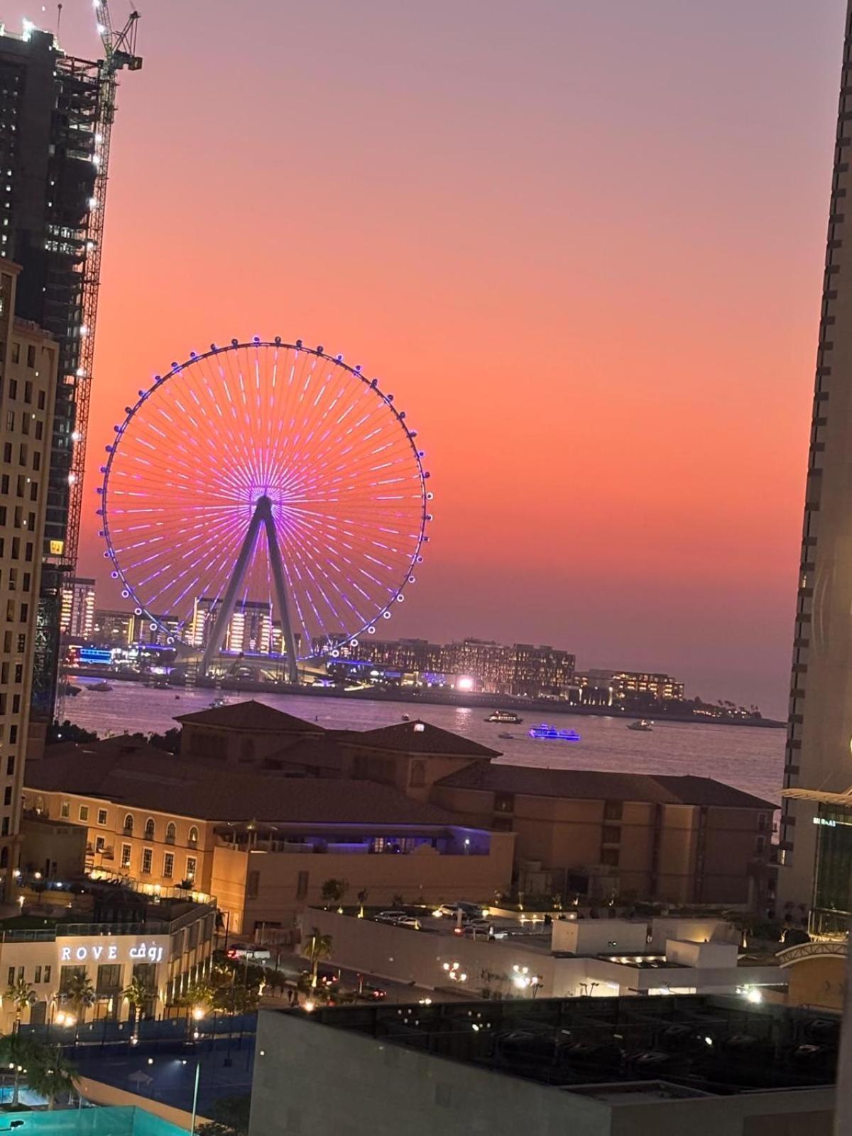 Jbr Beach & Marina Walk I Ain Dubai View I 1 Bdr Esterno foto